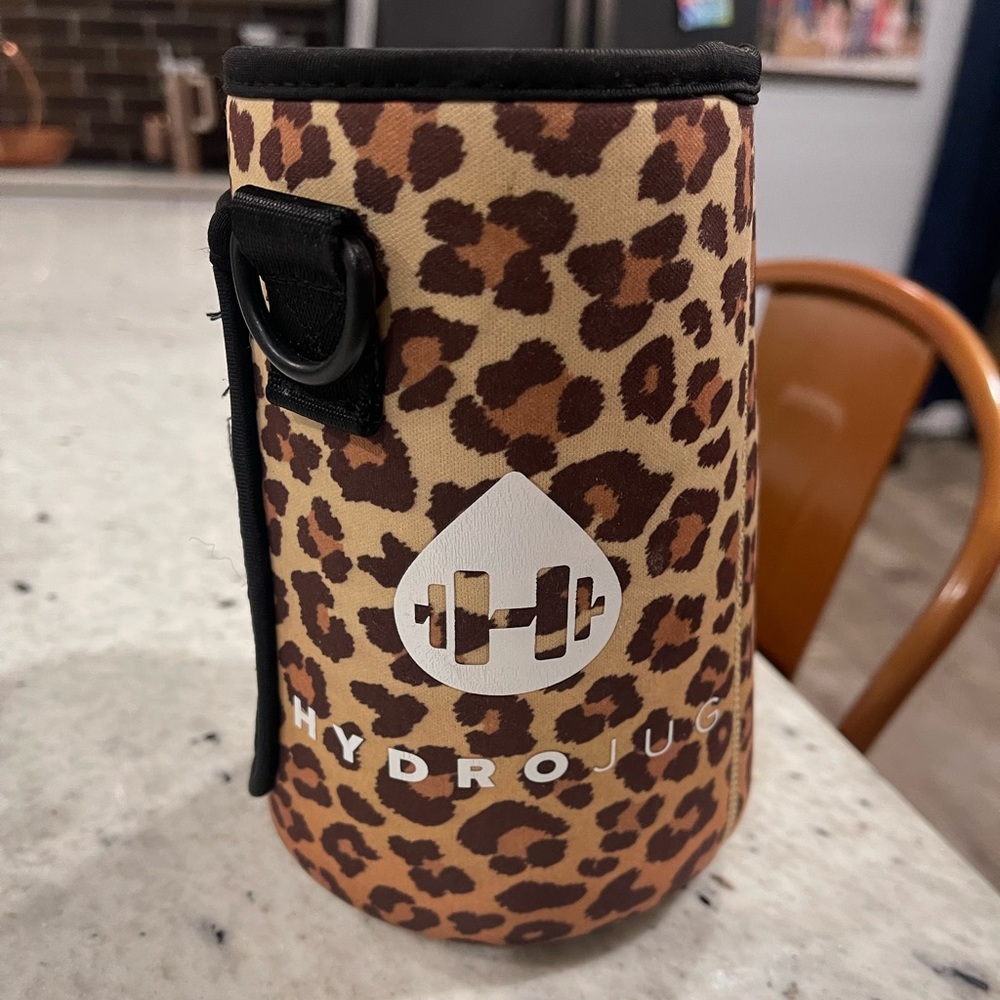 Hydro jug sleeve leopard